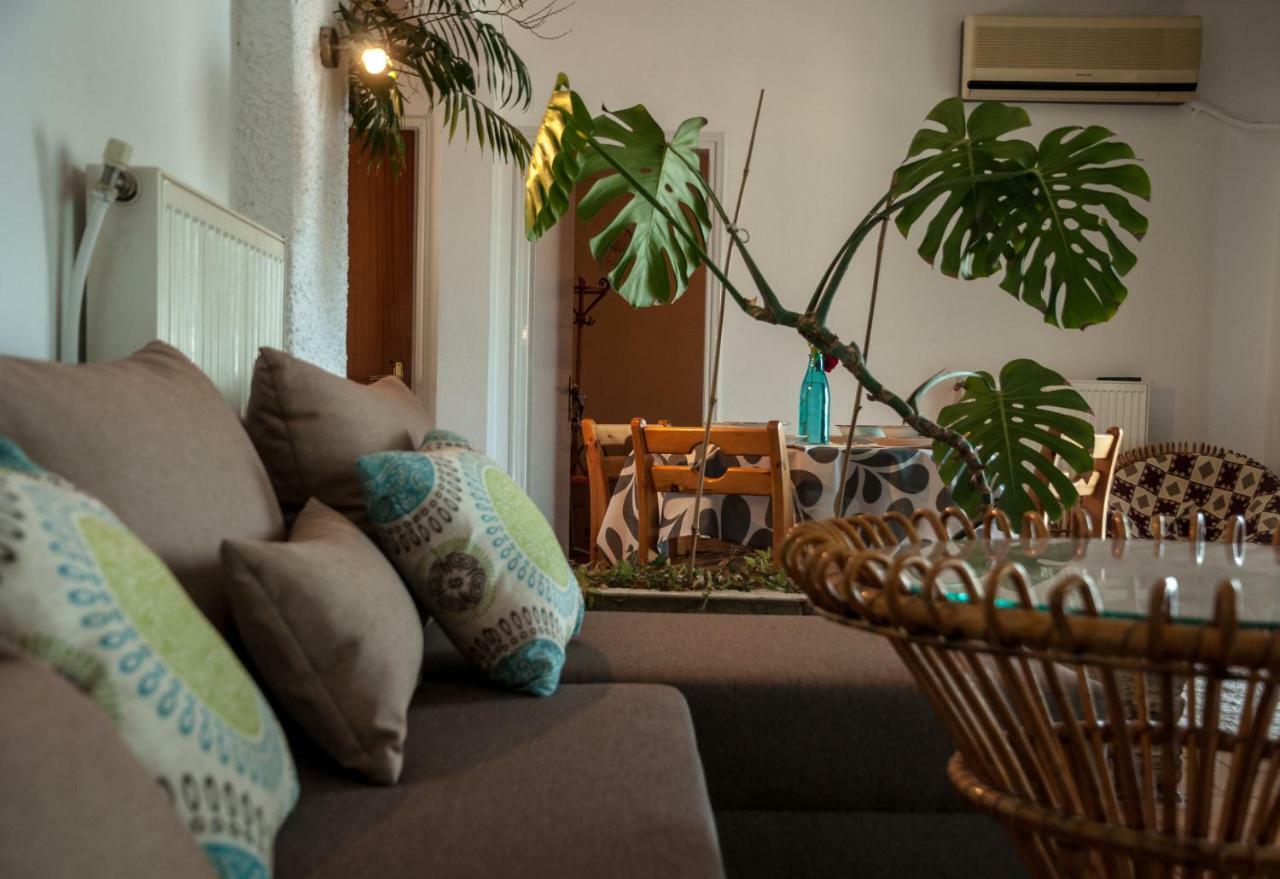 Paradise View Apartment Palaiontsiflikion Bagian luar foto