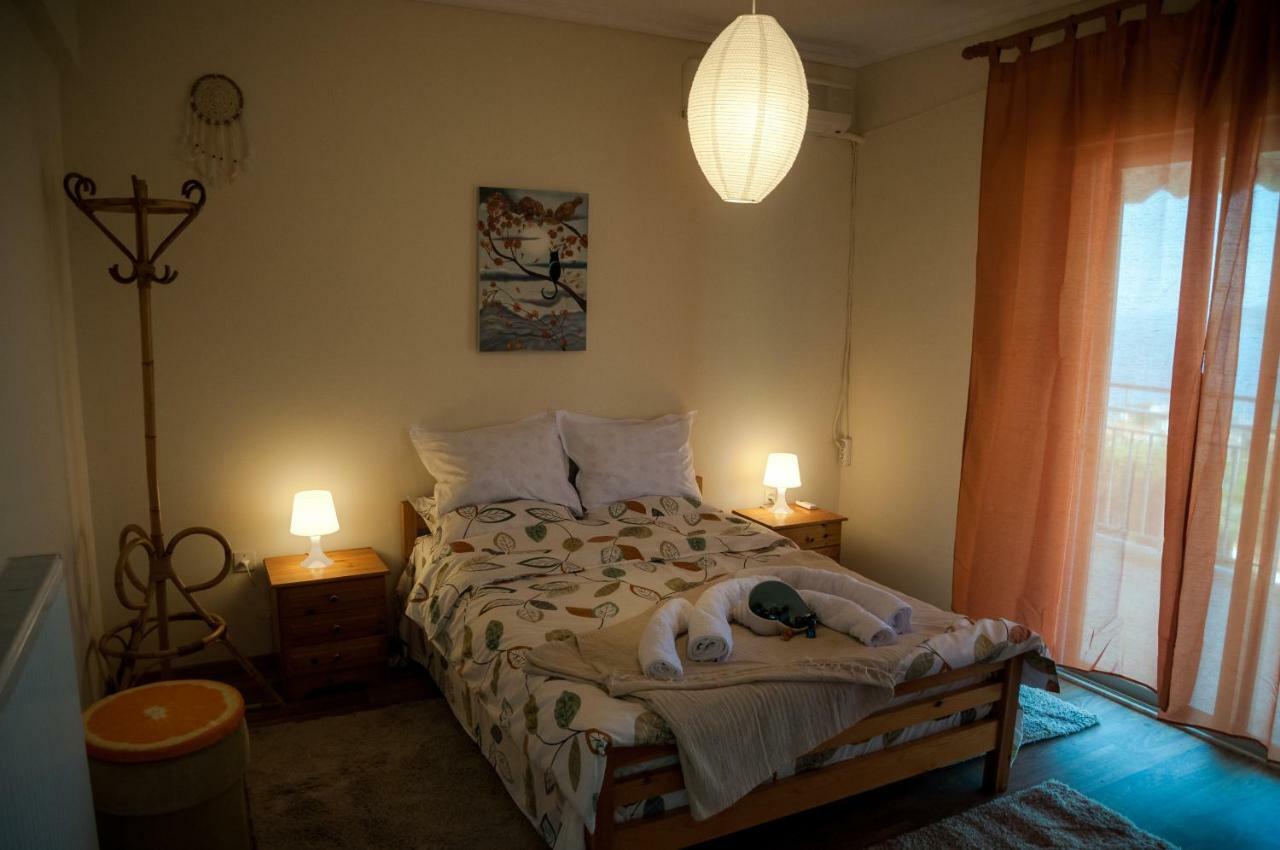 Paradise View Apartment Palaiontsiflikion Bagian luar foto